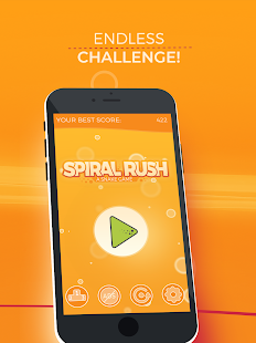 Spiral Rush: a Snake Game