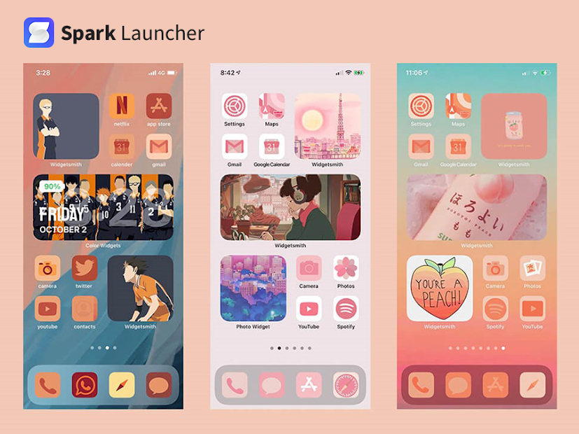 Spark Launcher PRO - OS 14 Launcher