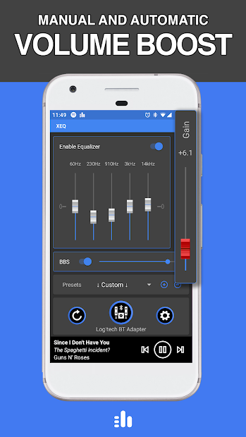 Equalizer & Bass Booster - XEQ (Mod)