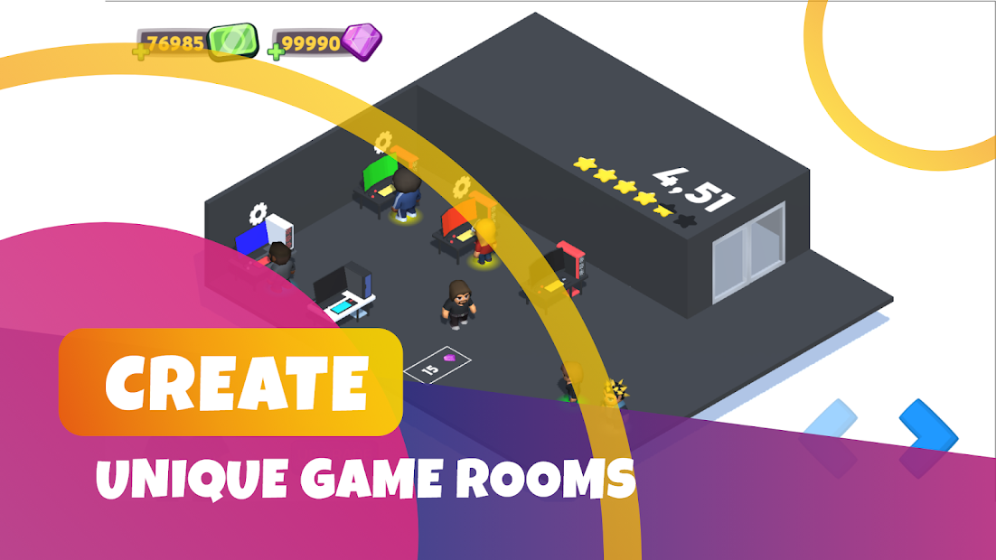 Game Studio Creator - Build your own internet cafe (Mod Mone