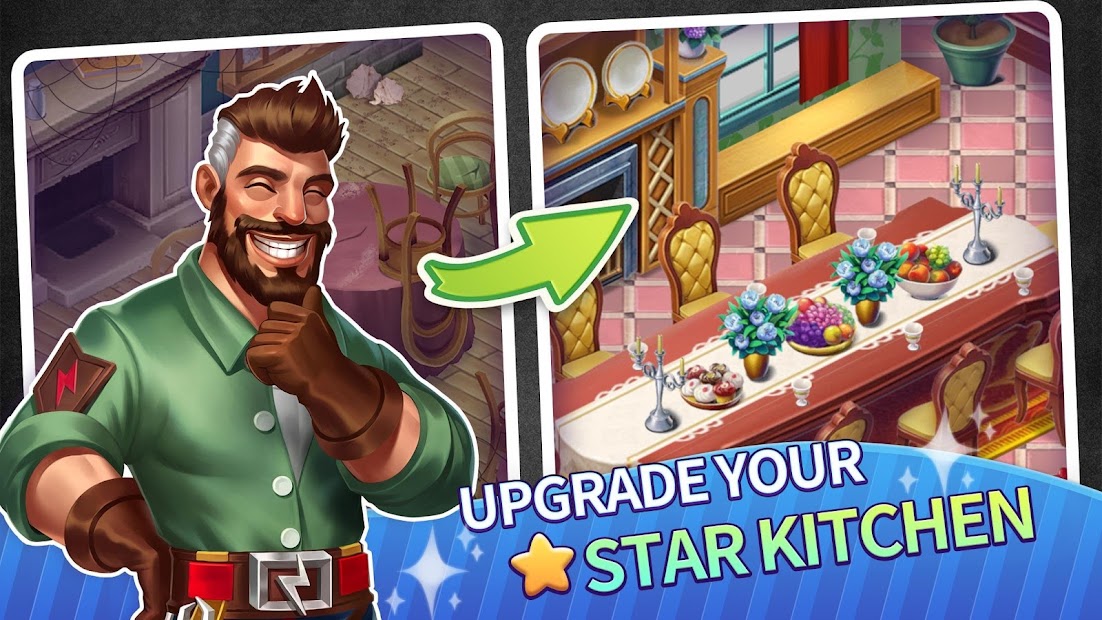 My Restaurant Empire:Decorating Story Cooking Game (Mod Mone