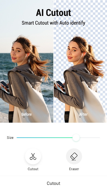 PickU: Photo Editor, Background Changer & Collage (Mod)