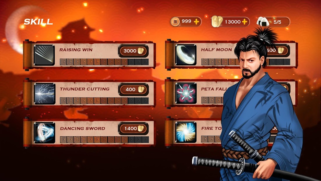 Samurai: Action fight Assassin (God 'mode)