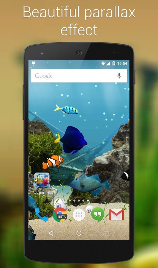 Aquarium 3D Live Wallpaper Pro