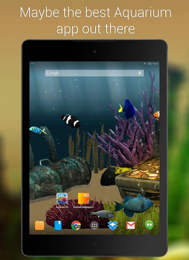 Aquarium 3D Live Wallpaper