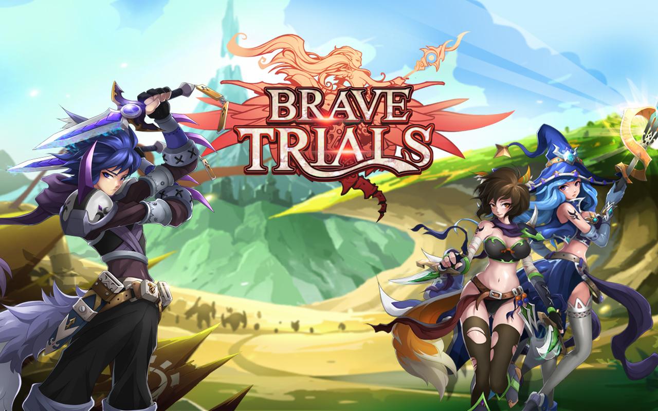 Brave Trials (Mod God-1Hit-Skill CD)