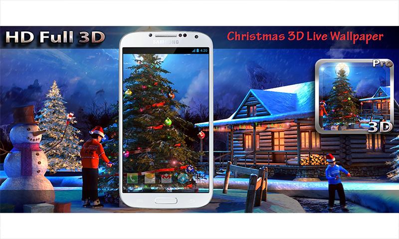 Christmas 3D Live Wallpaper