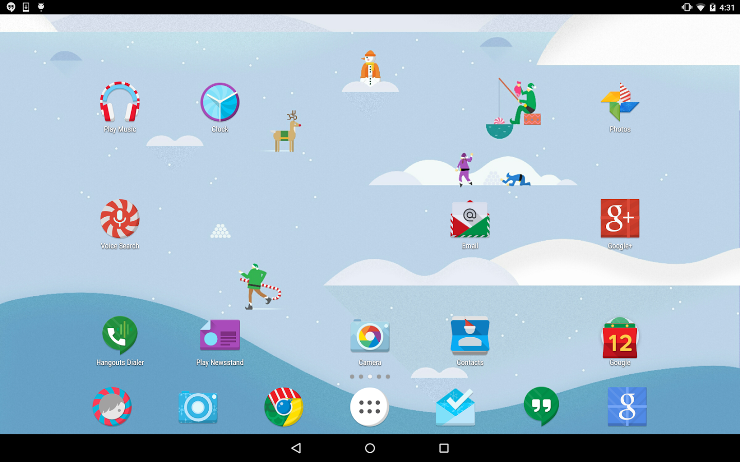 Christmas Launcher Theme