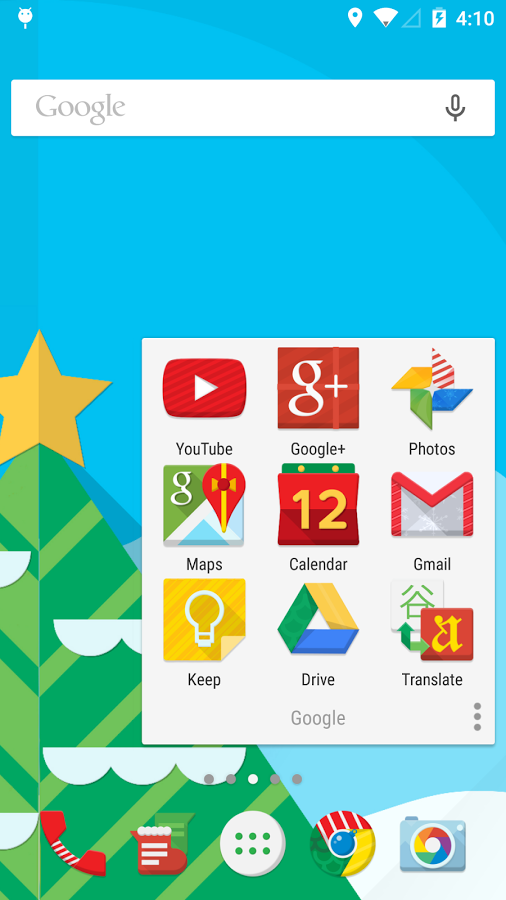 Christmas Launcher Theme