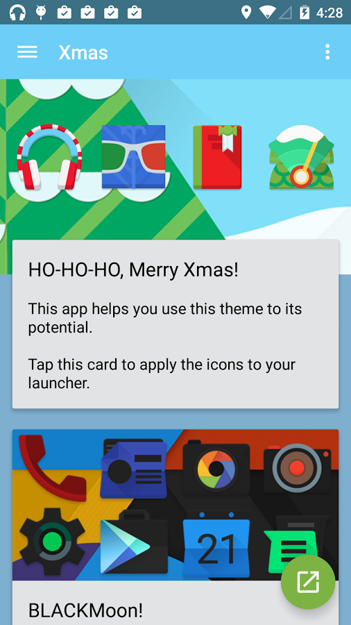 Christmas Launcher Theme