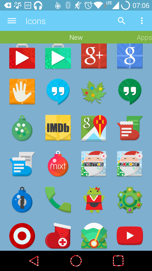 Christmas Launcher Theme