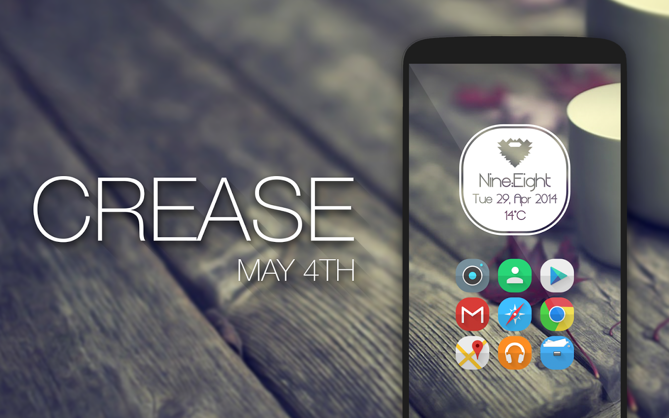 Crease - Icon Pack