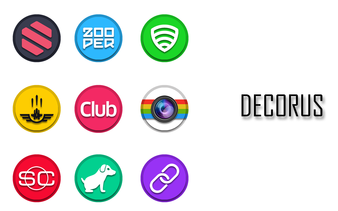 Decorus - Icon Pack