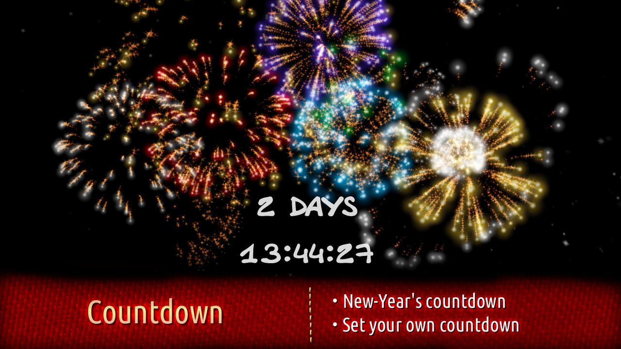 Fireworks 4D with Countdown