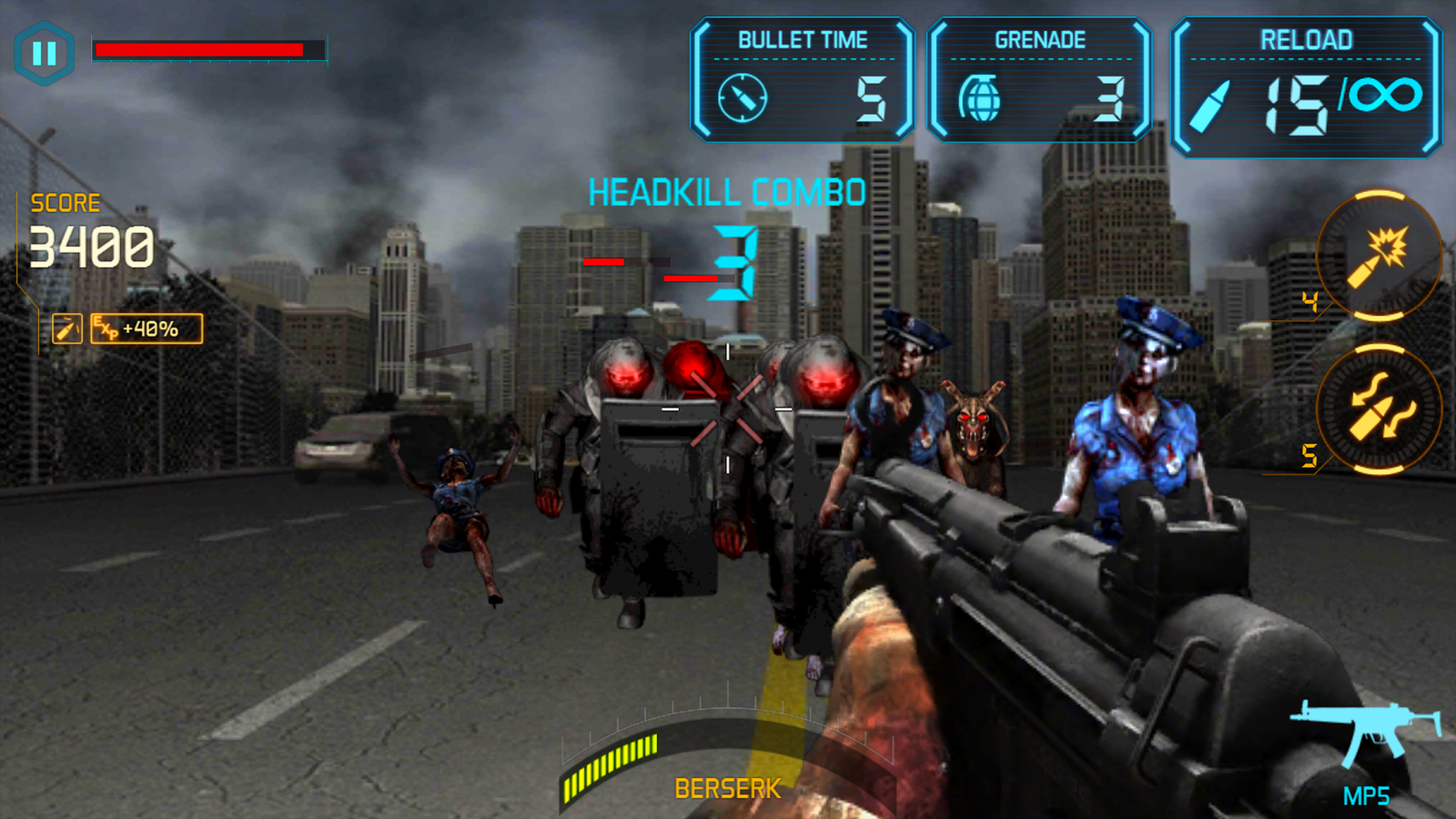 GUN ZOMBIE 2 : RELOADED (MOD)