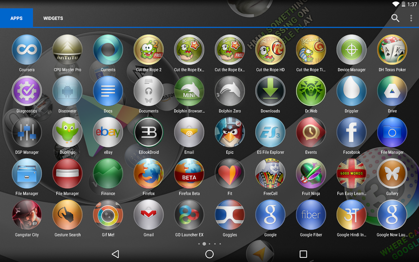 Icon Pack Wallpapers 3D Bubble