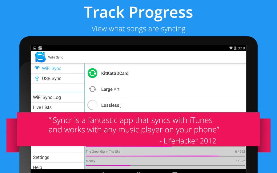 iSyncr : iTunes Sync (Pro)
