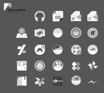 Paplr IconPack