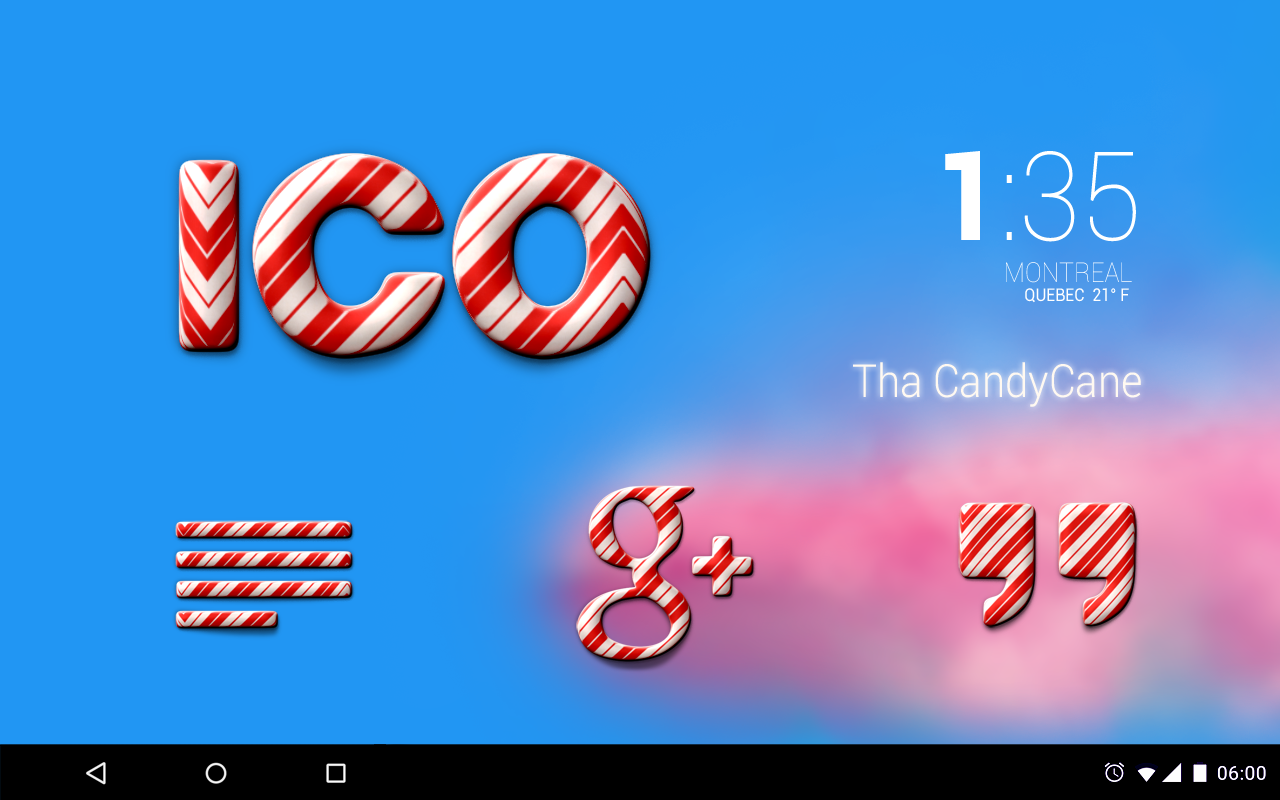 Tha CandyCane - Icon Pack