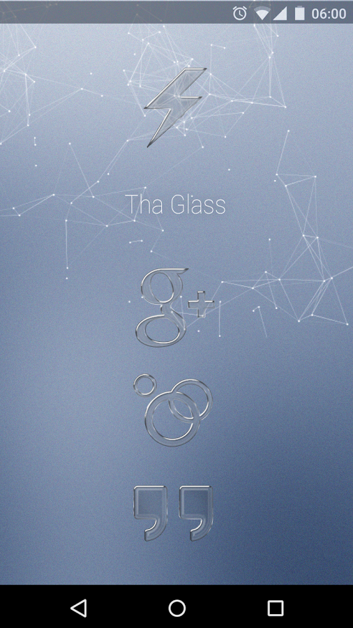 Tha Glass - Icon Pack