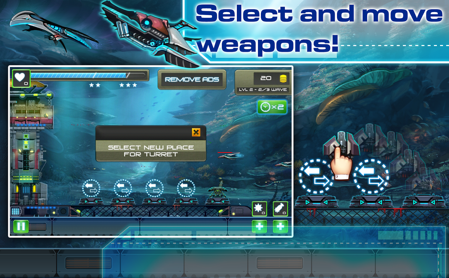 Undersea Attack: Tower Defense (Mod Money)