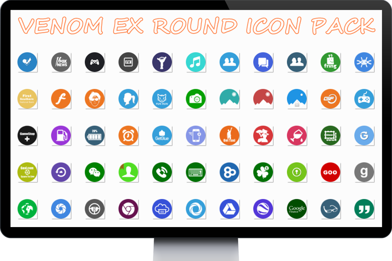 Venom x Round - Icon Pack