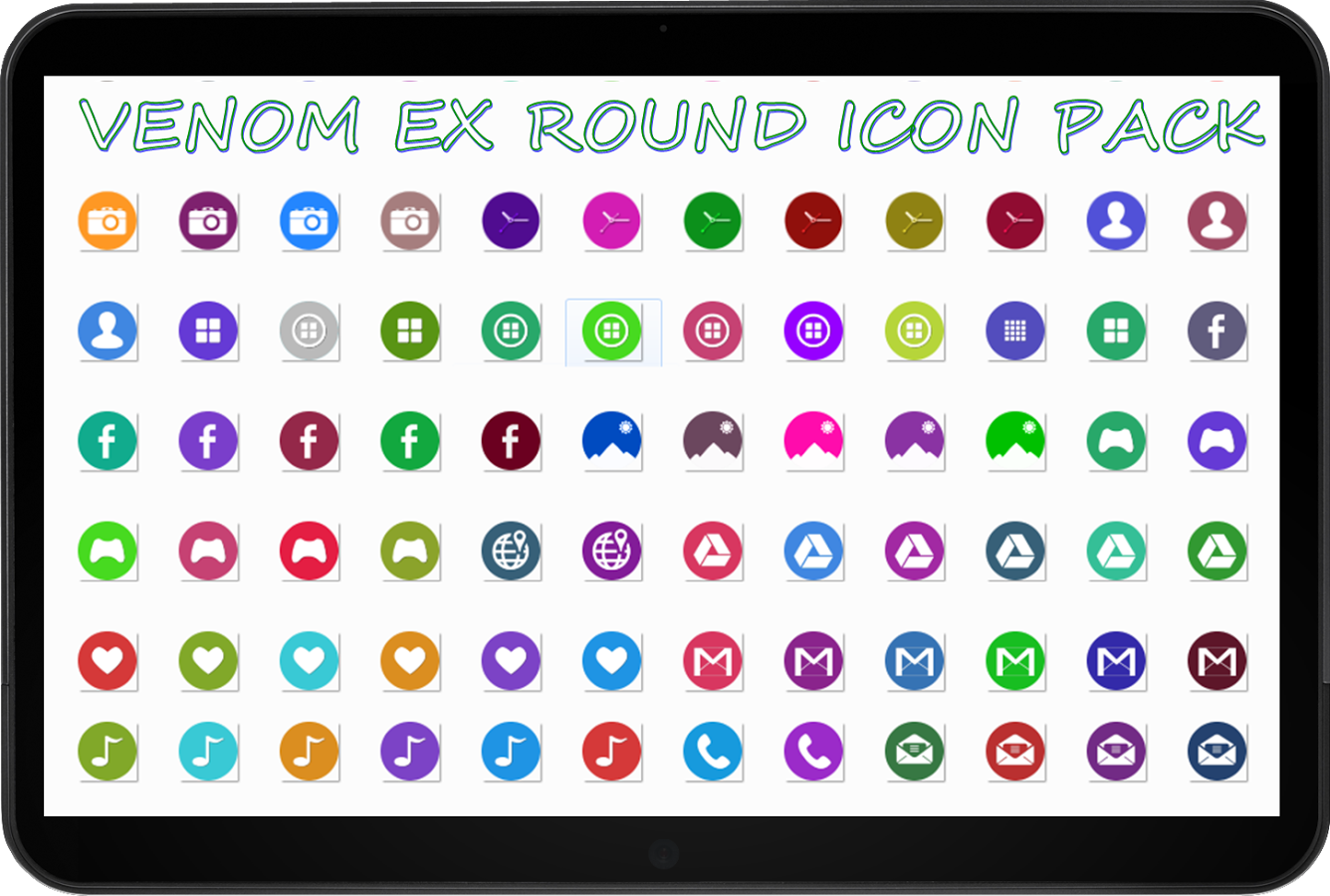 Venom x Round - Icon Pack