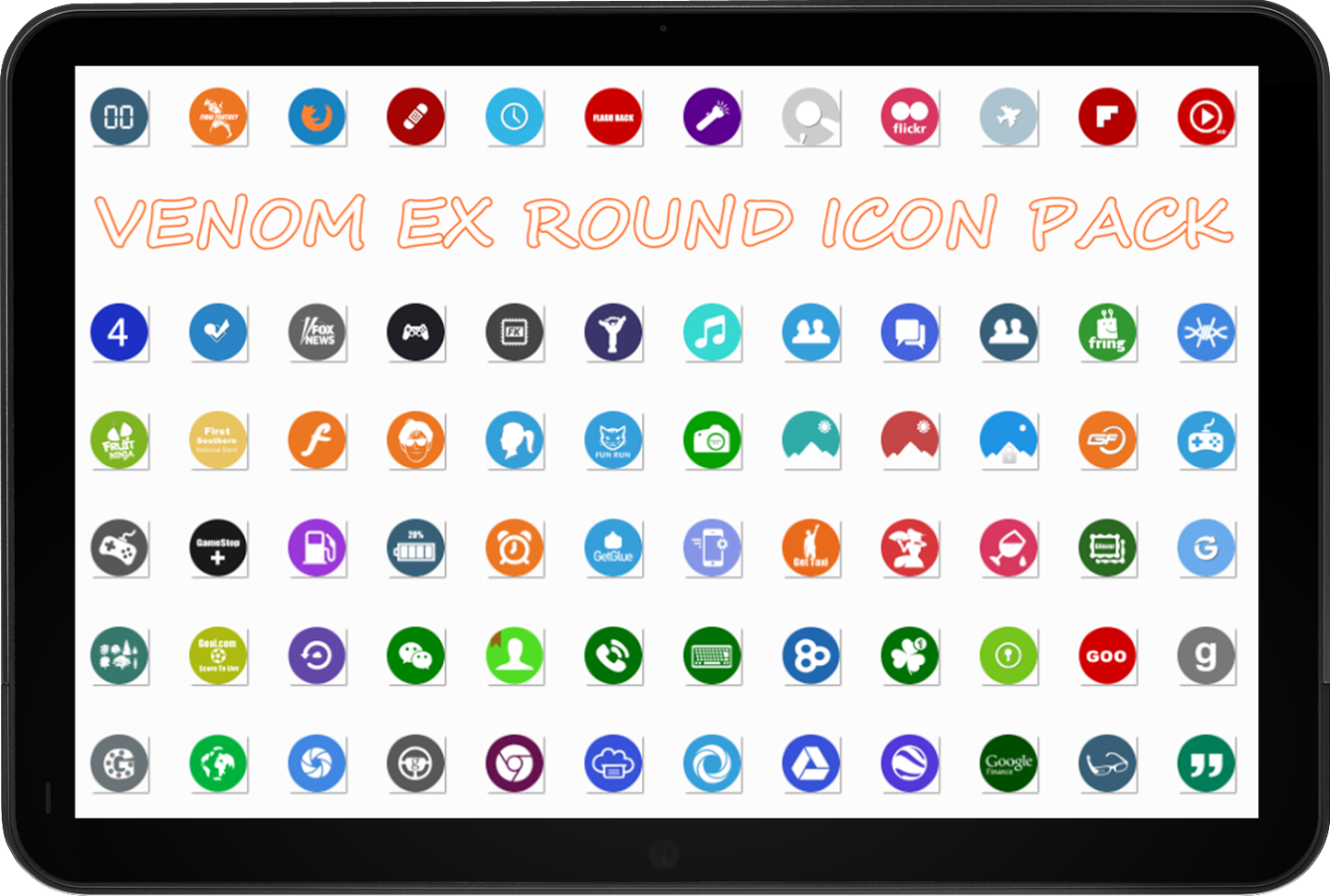 Venom x Round - Icon Pack