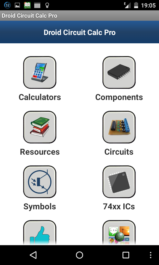 Droid Circuit Calc Pro