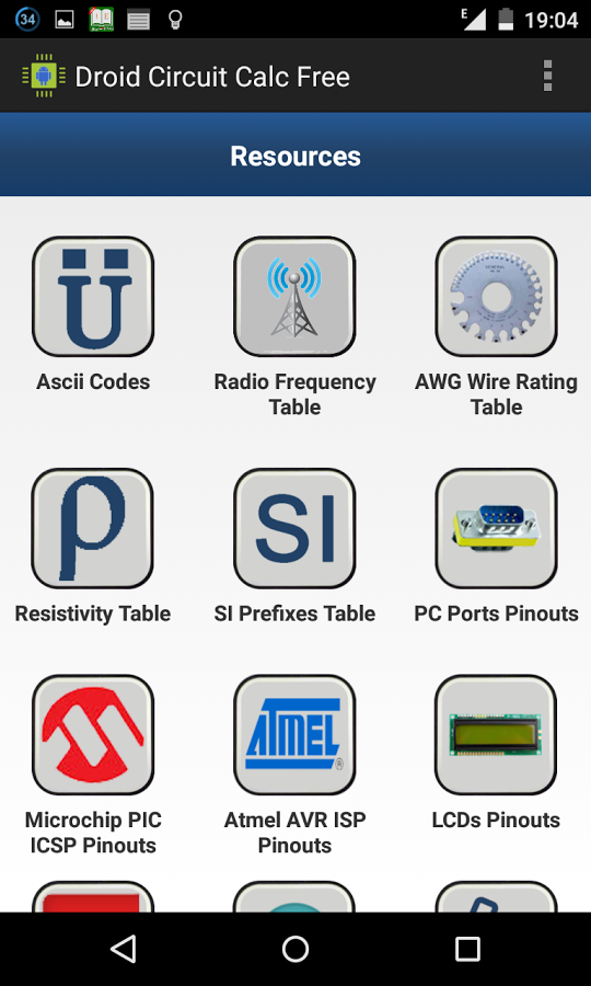Droid Circuit Calc Pro