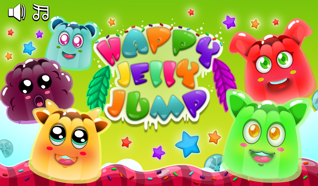 Happy Jump jelly Splash Game