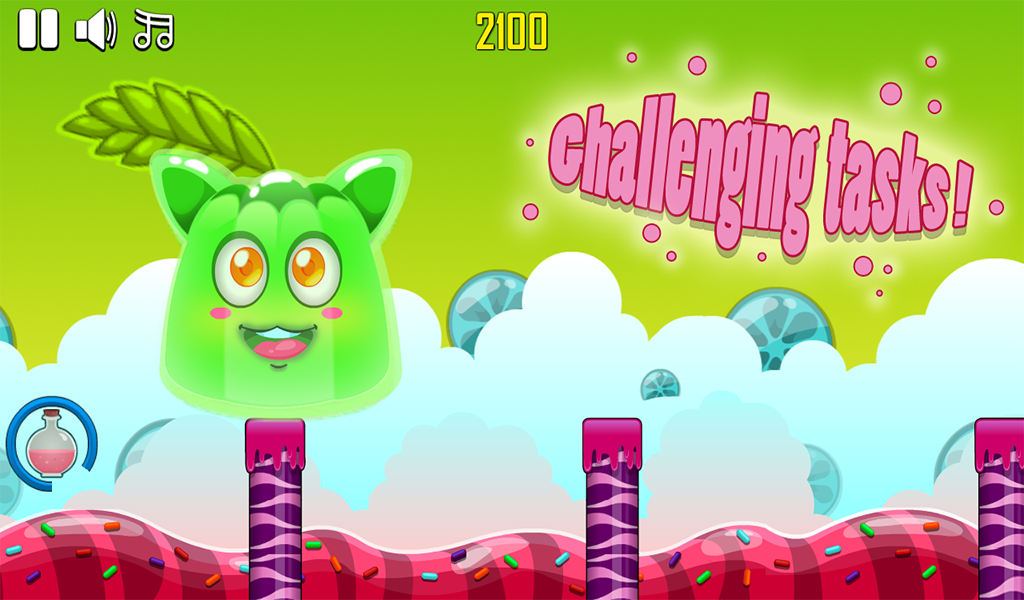 Happy Jump jelly Splash Game