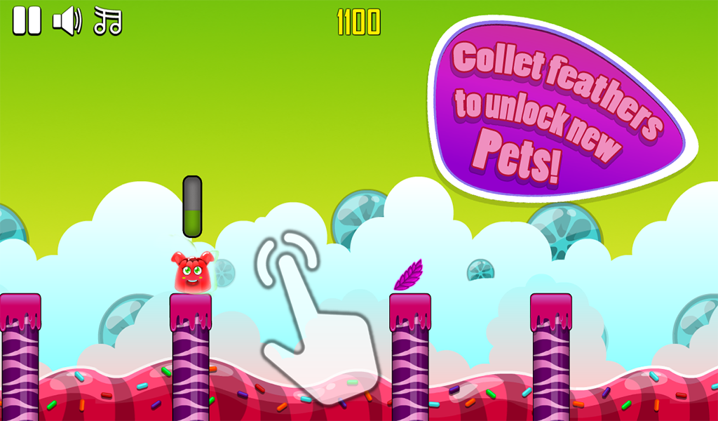 Happy Jump jelly Splash Game