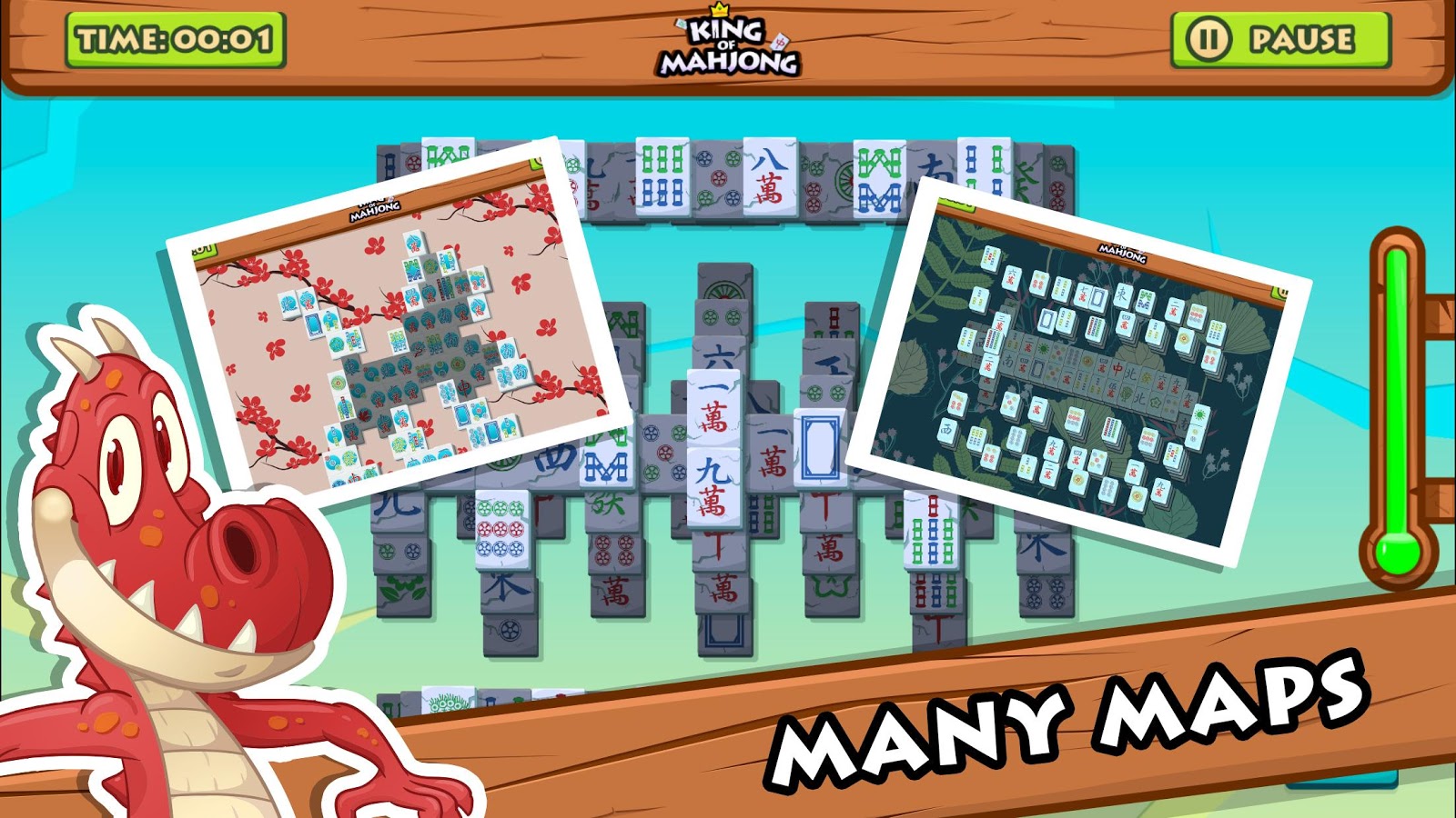 Mahjong Solitaire King of Tile