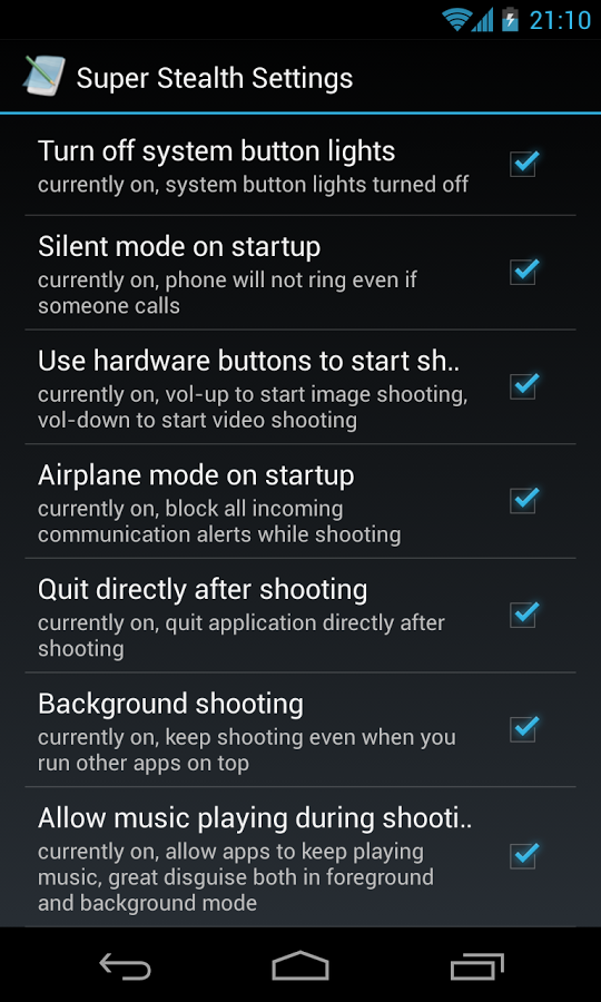 Mobile Hidden Camera