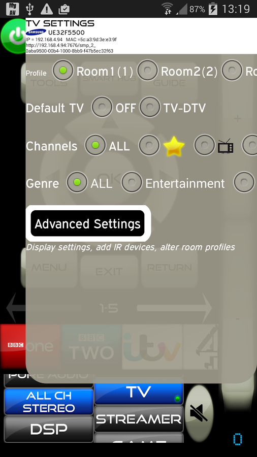 MyAV Pro Universal WiFi Remote