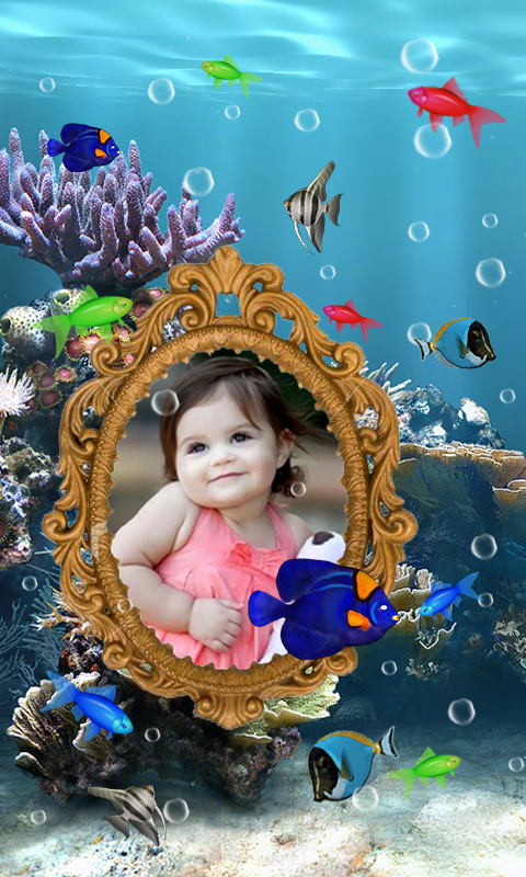 Photo Aquarium Live Wallpaper