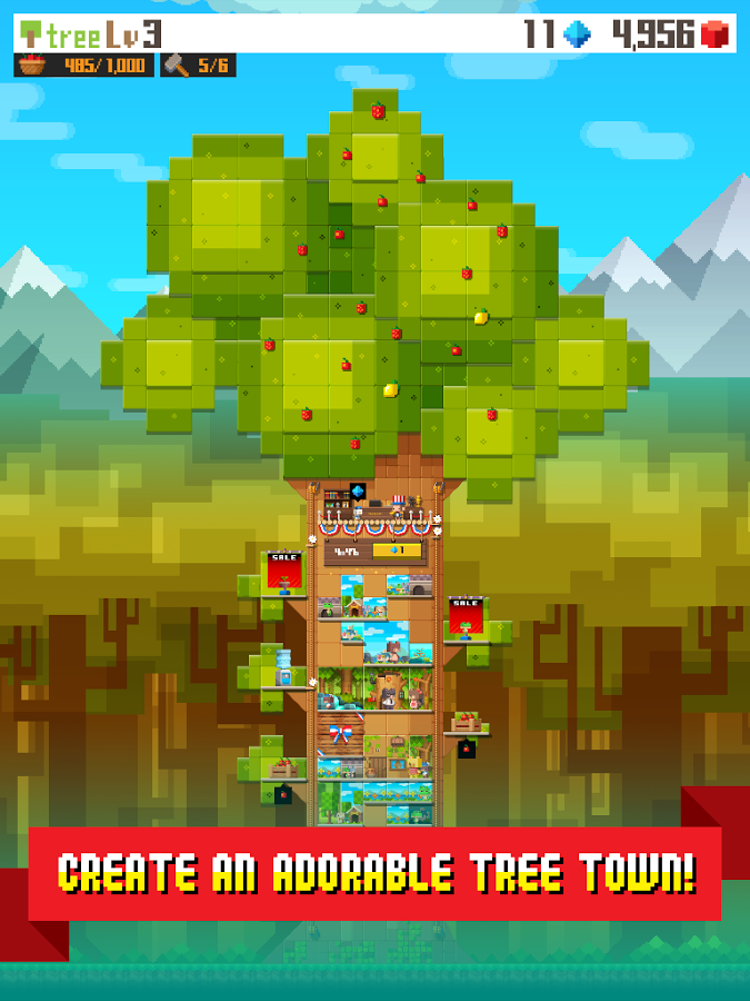 Pixel Tree (Mod Pixels/Gems)