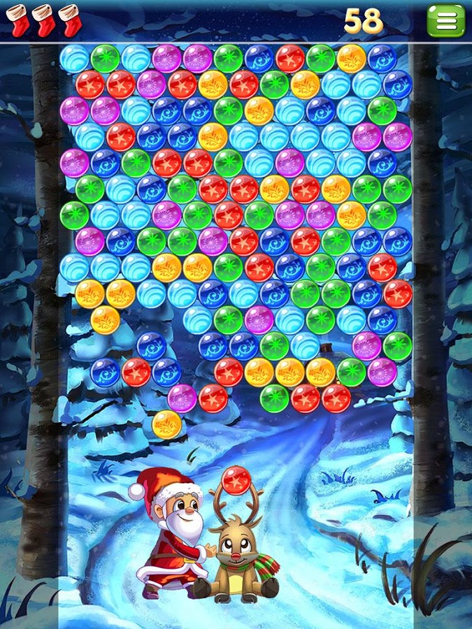 Santa Pop - Bubble Shooter