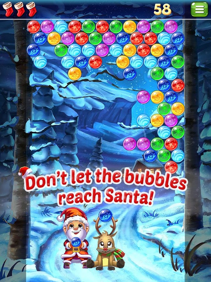 Santa Pop - Bubble Shooter