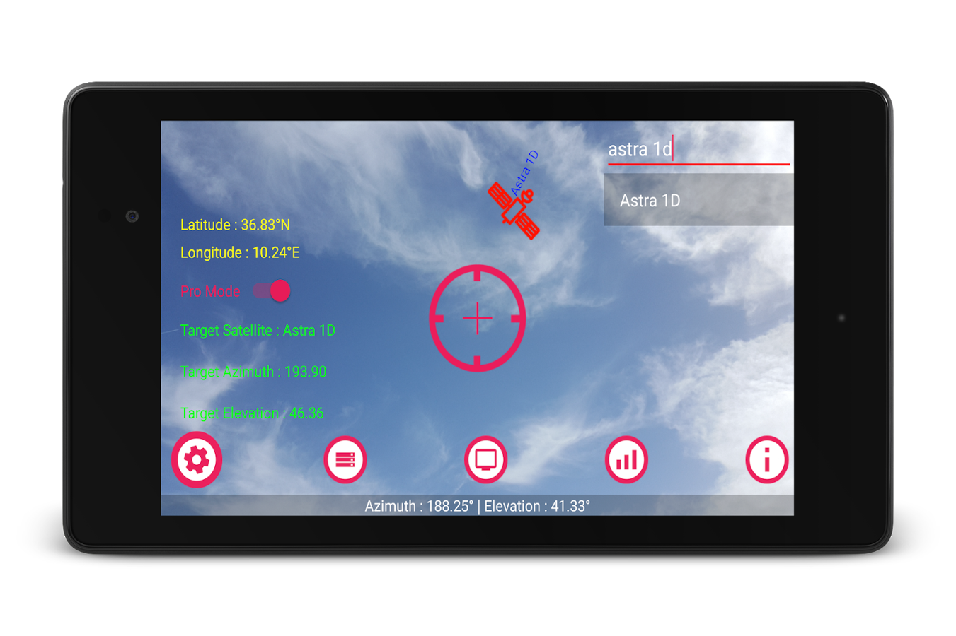 Satellite Pointer PRO