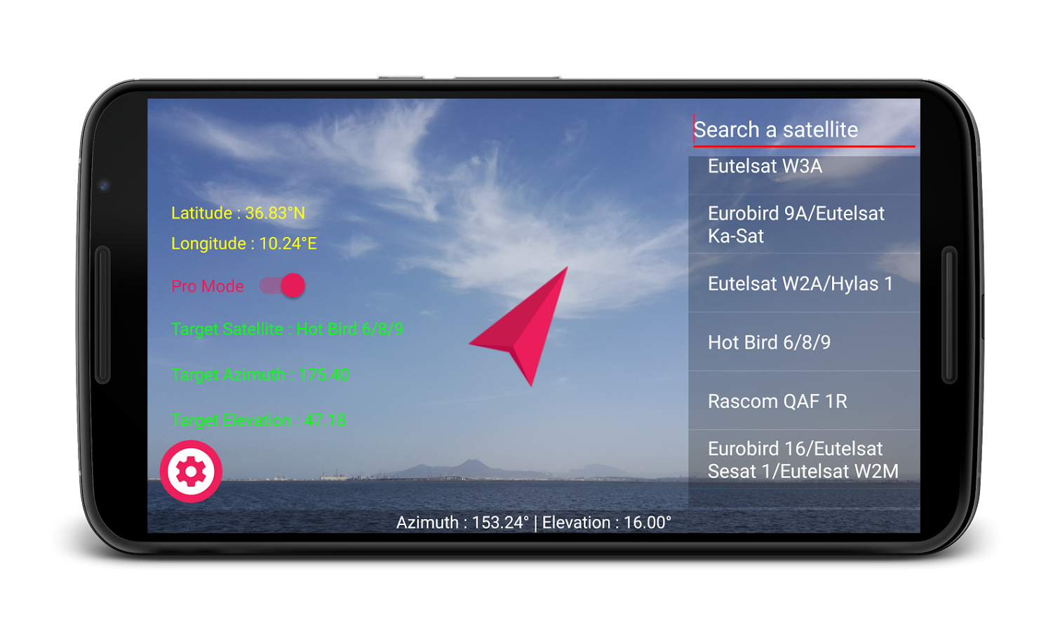 Satellite Pointer PRO