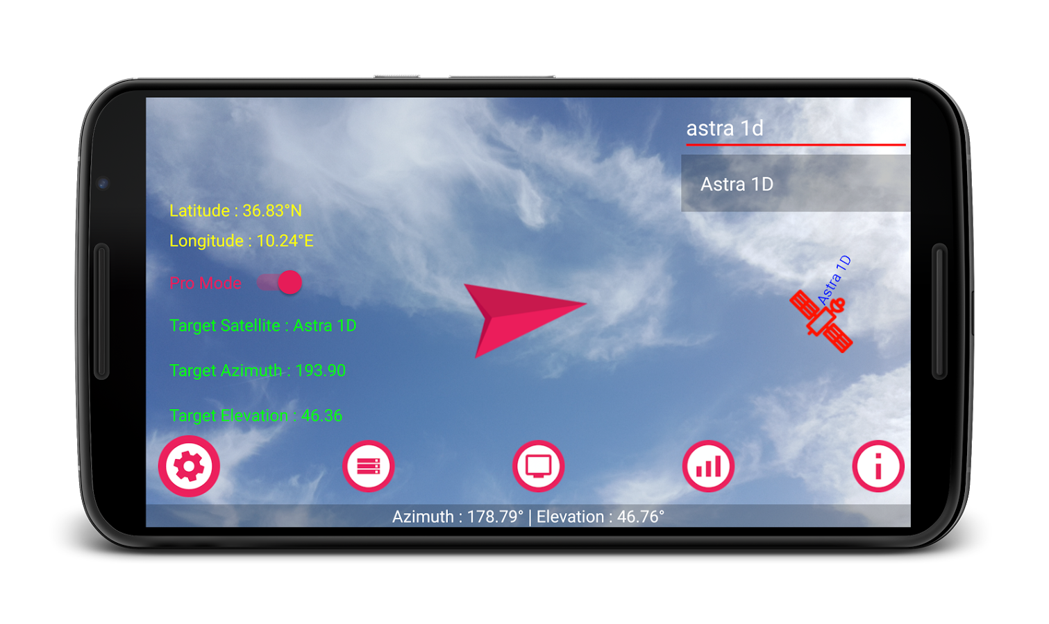 Satellite Pointer PRO