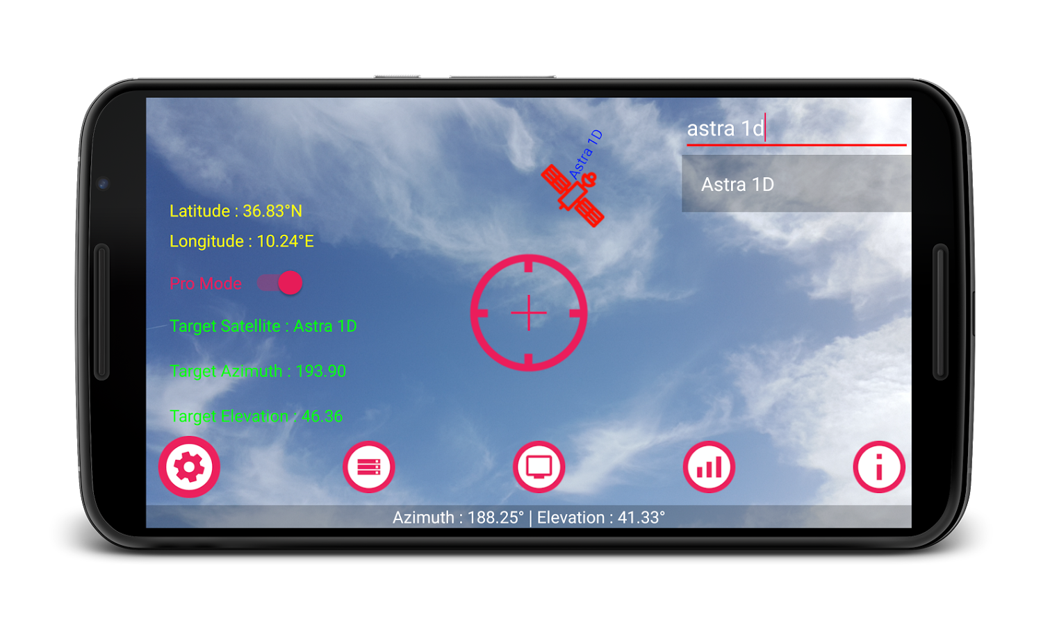 Satellite Pointer PRO