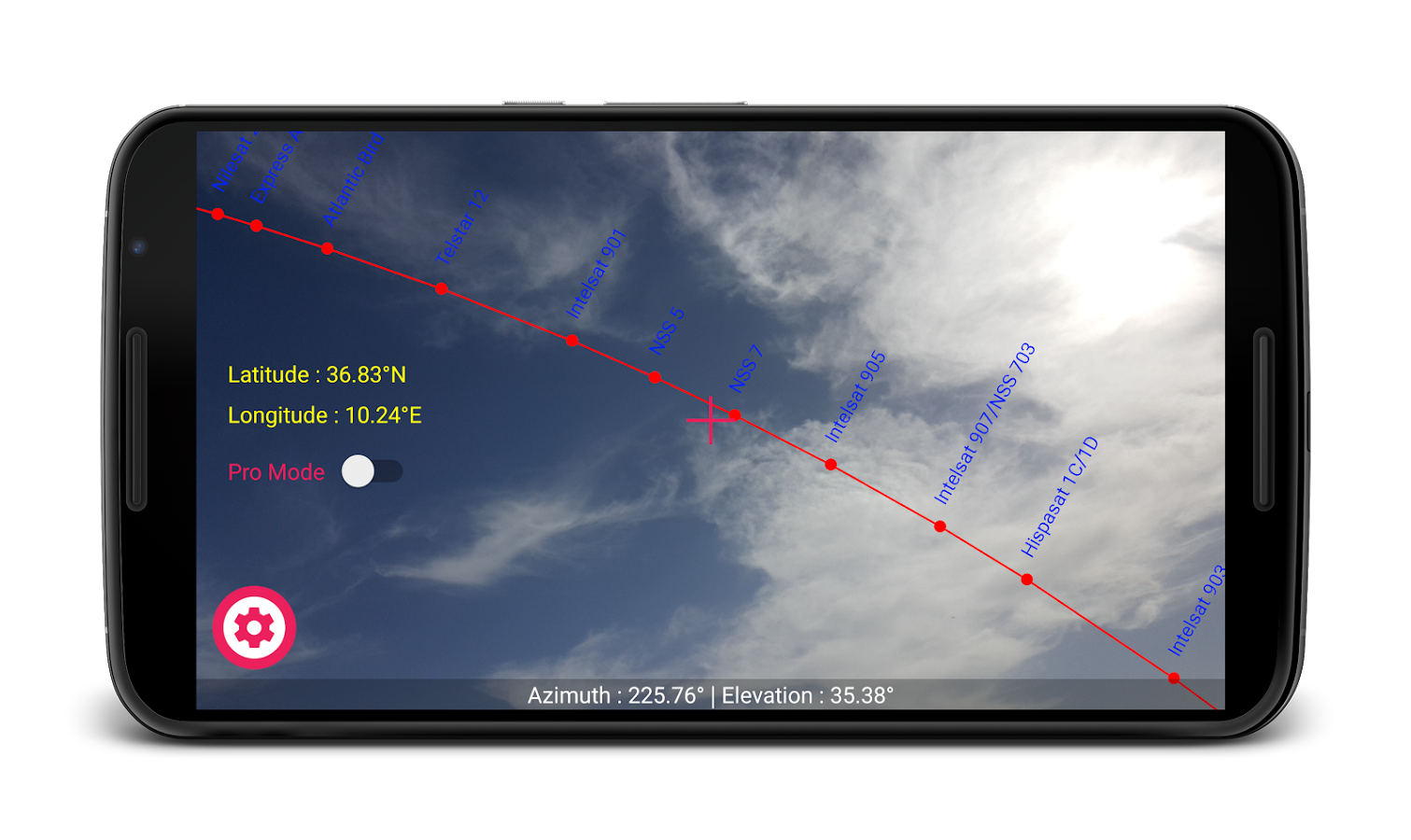 Satellite Pointer PRO