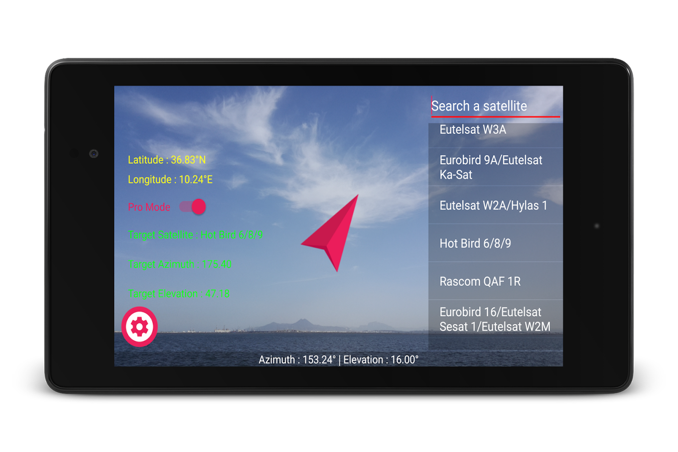 Satellite Pointer PRO