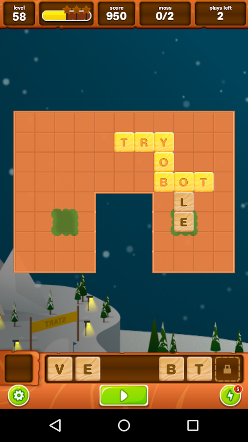 Words of Gold: Scrabble Puzzle