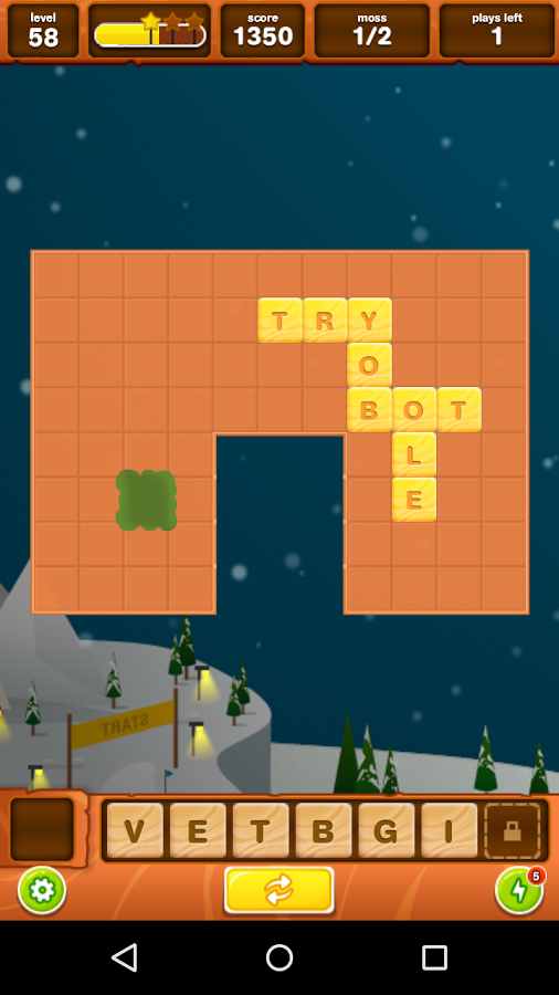 Words of Gold: Scrabble Puzzle