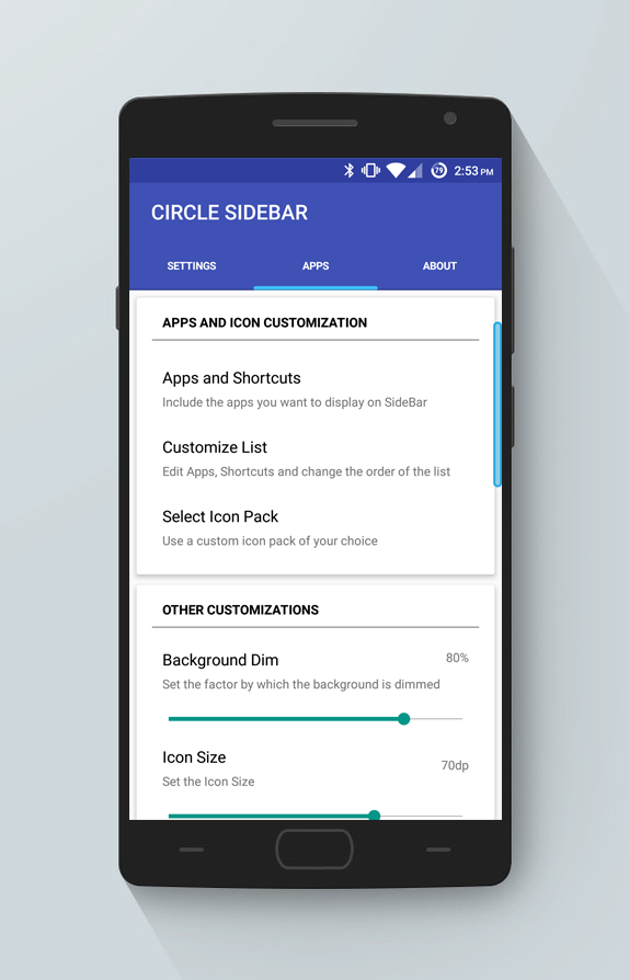 Circle Sidebar Pro