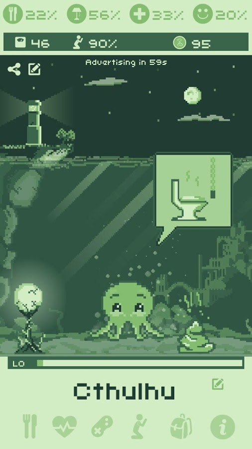 Cthulhu Virtual Pet (Mod Money/Ad-Free)